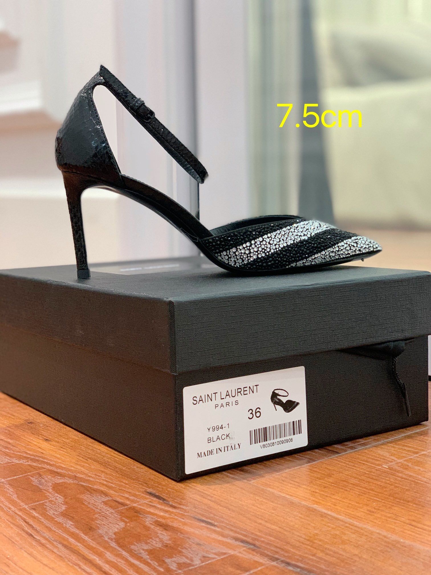 Yves saint Laurent shoes YSLX00002 Heel 7.5CM/10CM